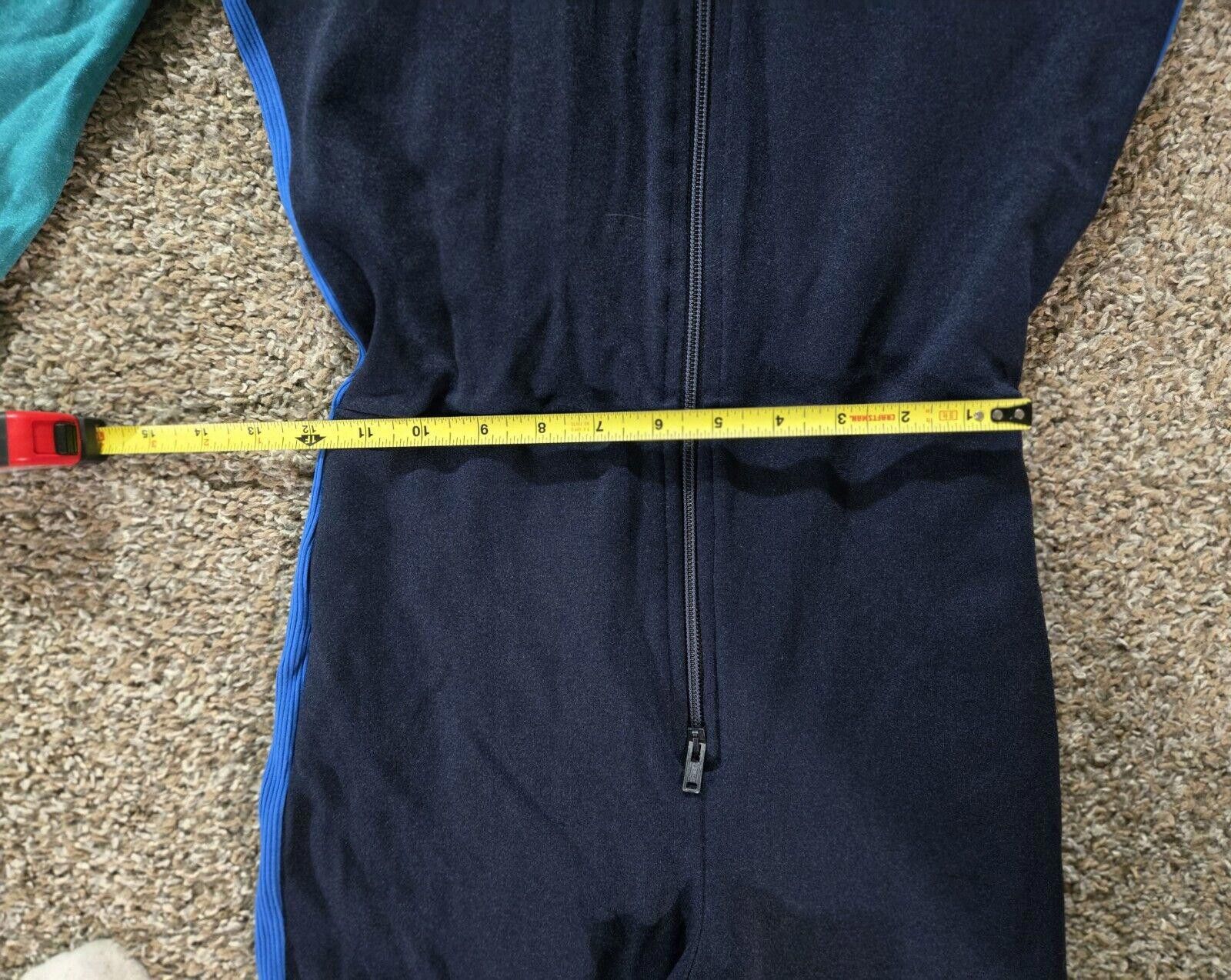 Odlo Vintage Odlo Ski Suit Navy Teal Blue White Mens Medium 50 Size ONE SIZE - 6 Thumbnail