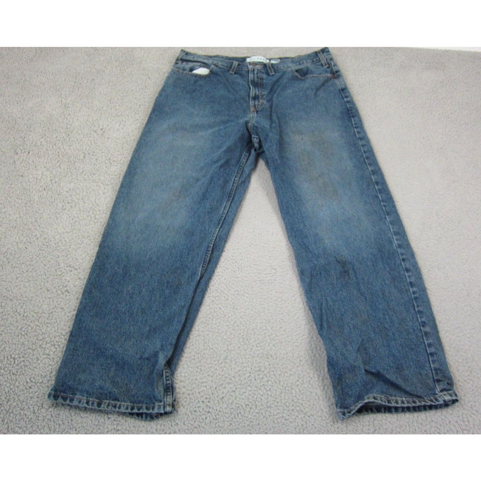 Faded Glory VINTAGE Faded Glory Jeans Mens 38 x 30 Blue Denim 5-Pocket Relaxed Fit 90s Retro Wide-Leg Jeans Mens Size US 38 / EU 54 - 2 Thumbnail