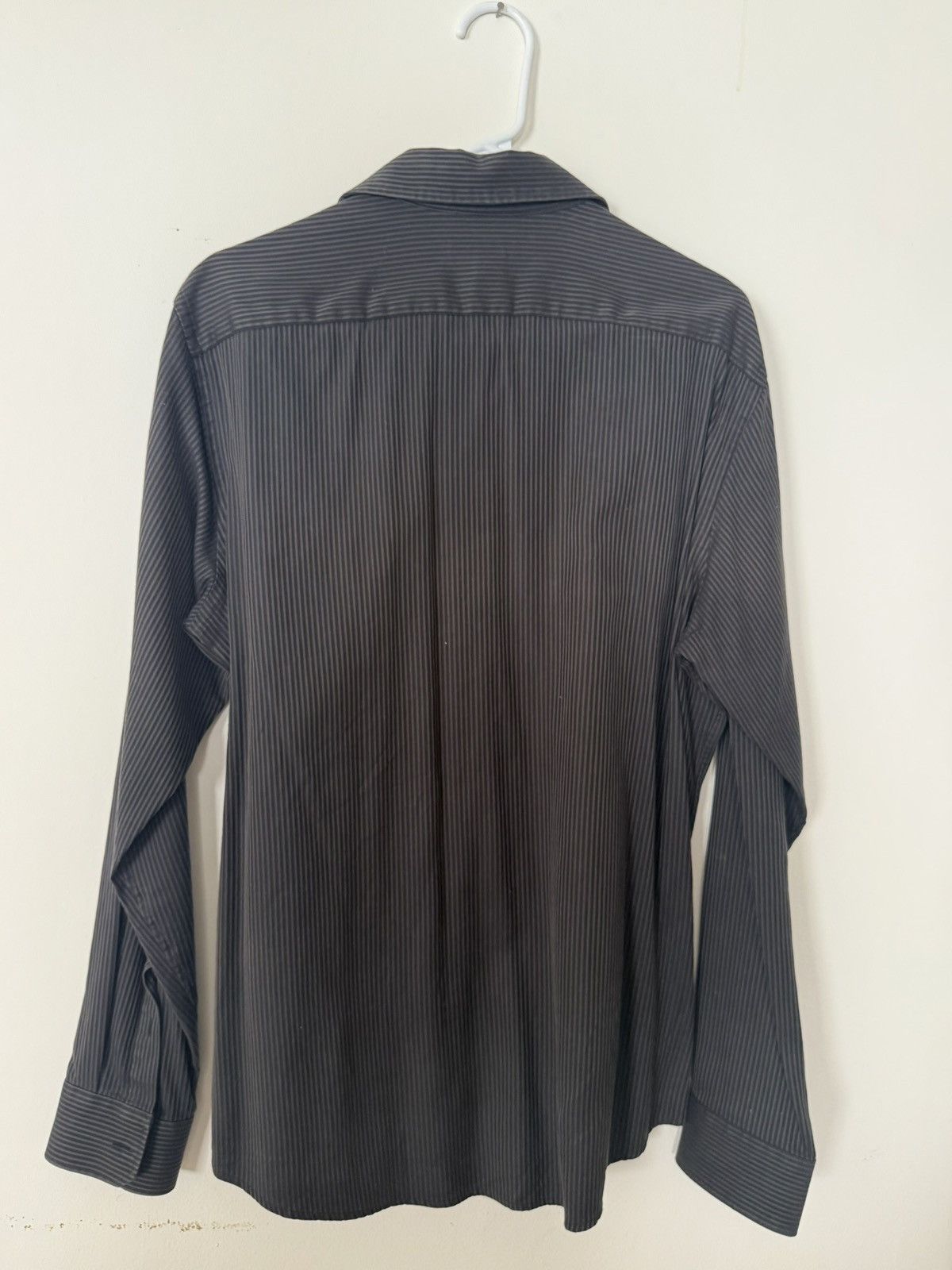 Michael Kors Vintage Stripe Collared Button Up Shirt Size US L / EU 52-54 / 3 - 3 Thumbnail