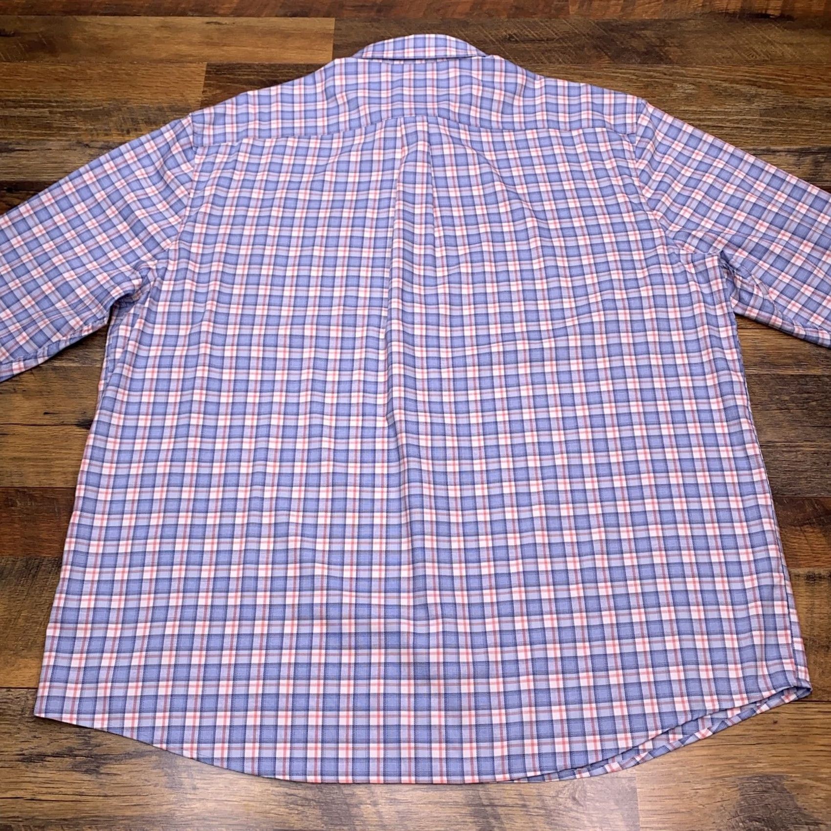 johnnie-O johnnie-O Prepformance Shirt Mens 2XL Blue Plaid Button Up Stretch Shirt Size US XXL / EU 58 / 5 - 3 Thumbnail