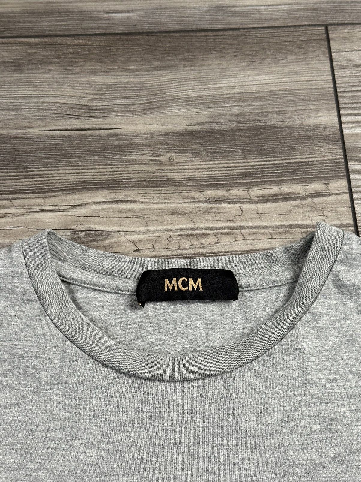 Designer × MCM MCM Brass Plate T Shirt Size US M / EU 48-50 / 2 - 3 Thumbnail