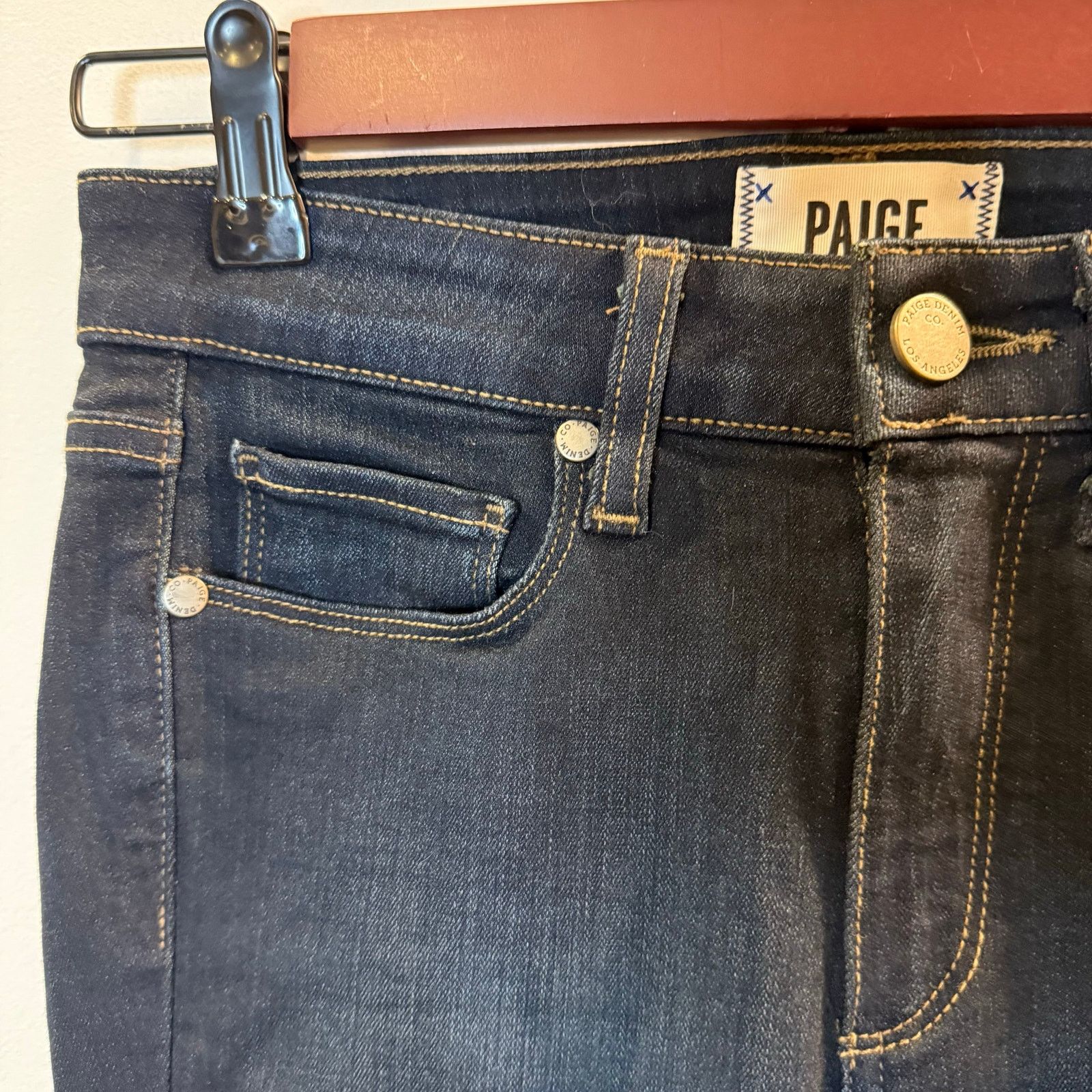 Paige Paige Women’s Hoxton Ultra Skinny Jeans Size 24 Size 24" / US 00 / IT 34 - 3 Thumbnail