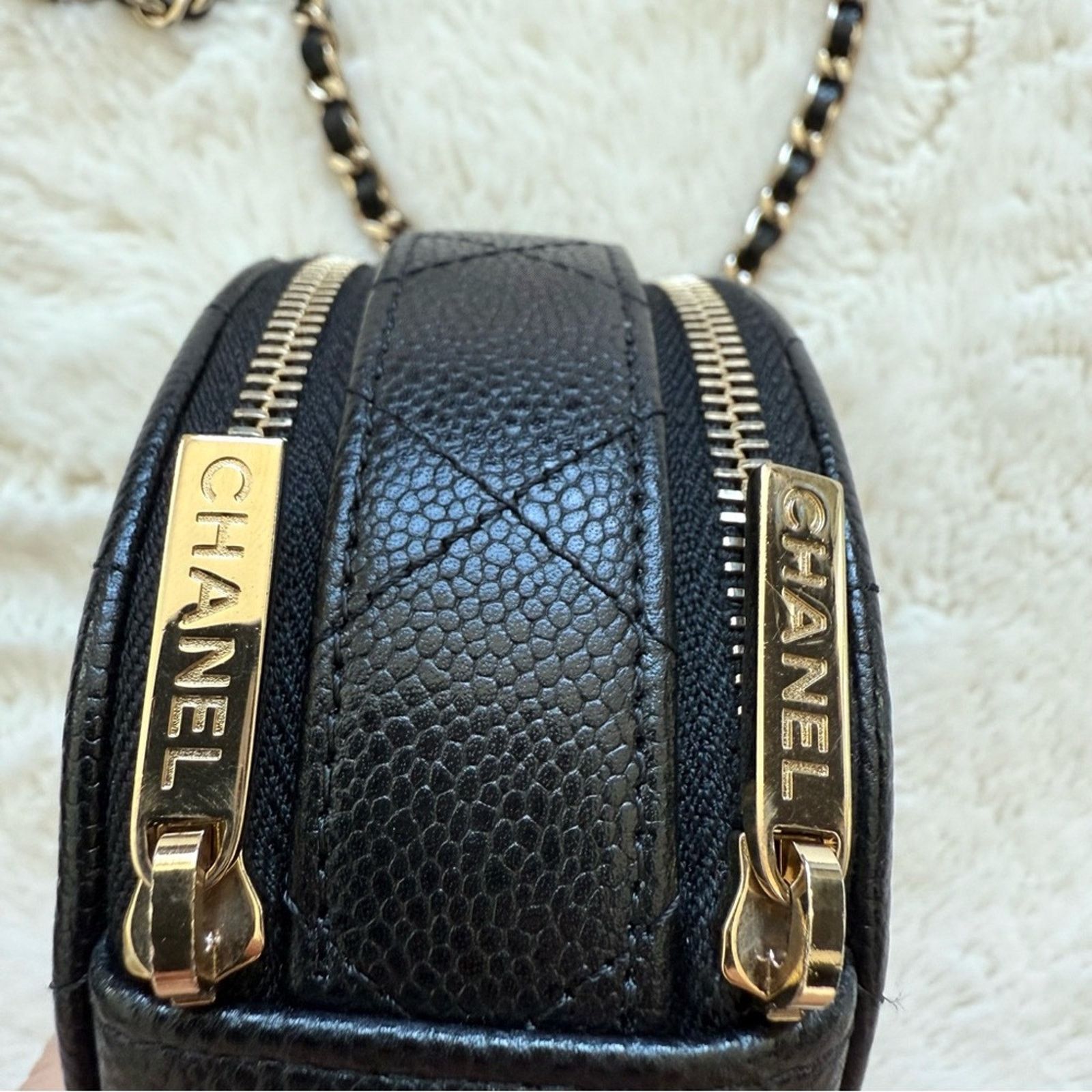 Chanel NEW!!! CHANEL crossbody caviar leather bag Authentic 4600$ Size ONE SIZE - 4 Thumbnail