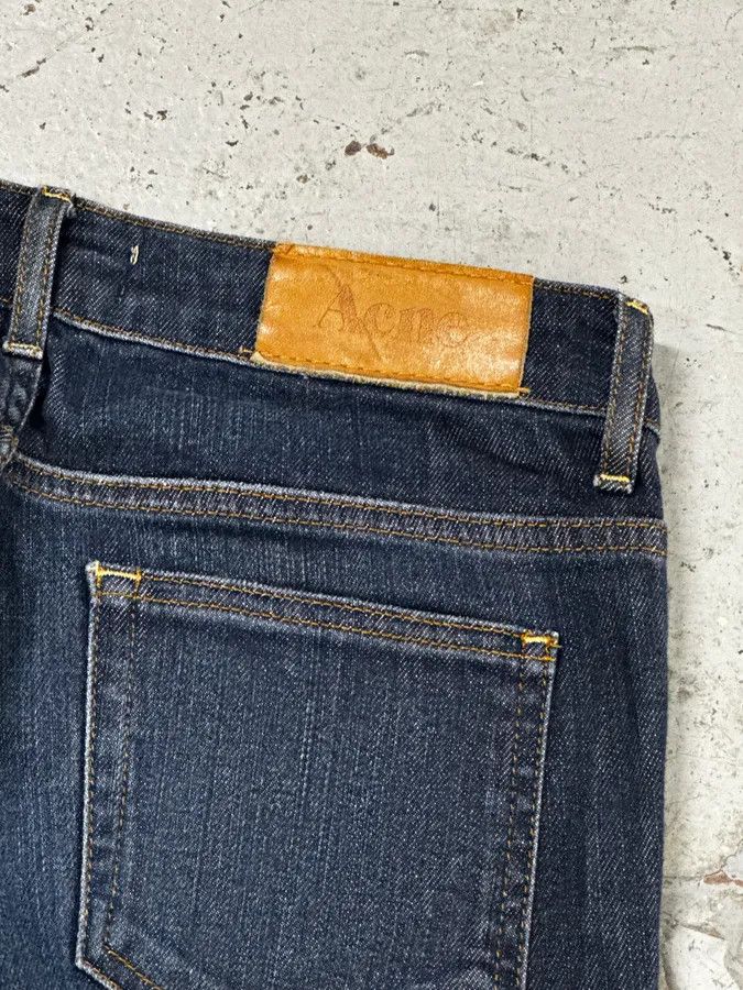 Acne Studios Acne Studios Navy Classic Slim Denim Jeans Size US 28 / EU 44 - 8 Thumbnail