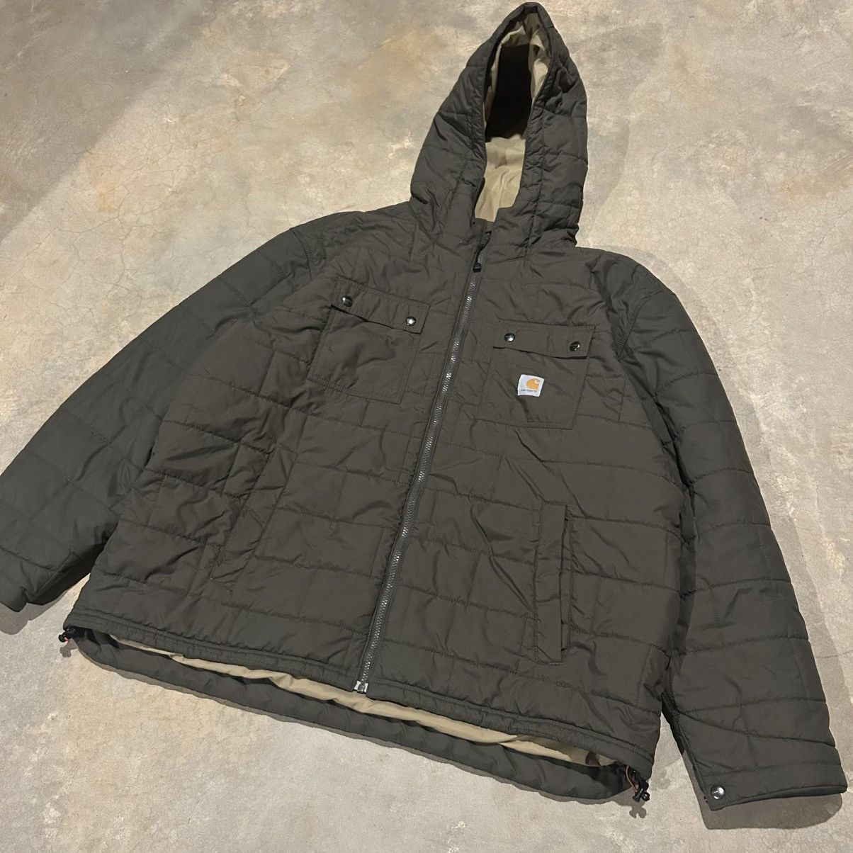 Carhartt Vintage Carhartt Brookville Quilted Puffer Jacket Oversized Size US XXL / EU 58 / 5 - 2 Thumbnail