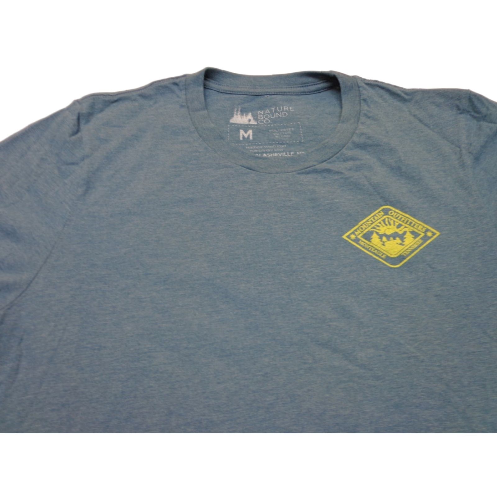 Vintage VINTAGE Mountain Outfitters Nature Bound T-shirt Blue M Men Shirt 90s? Size US M / EU 48-50 / 2 - 1 Thumbnail