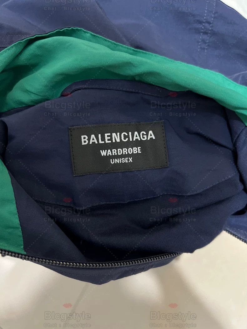 Balenciaga Balenciaga Color-Blocked School Uniform Sports Jacket Coat Size US S / EU 44-46 / 1 - 4 Thumbnail