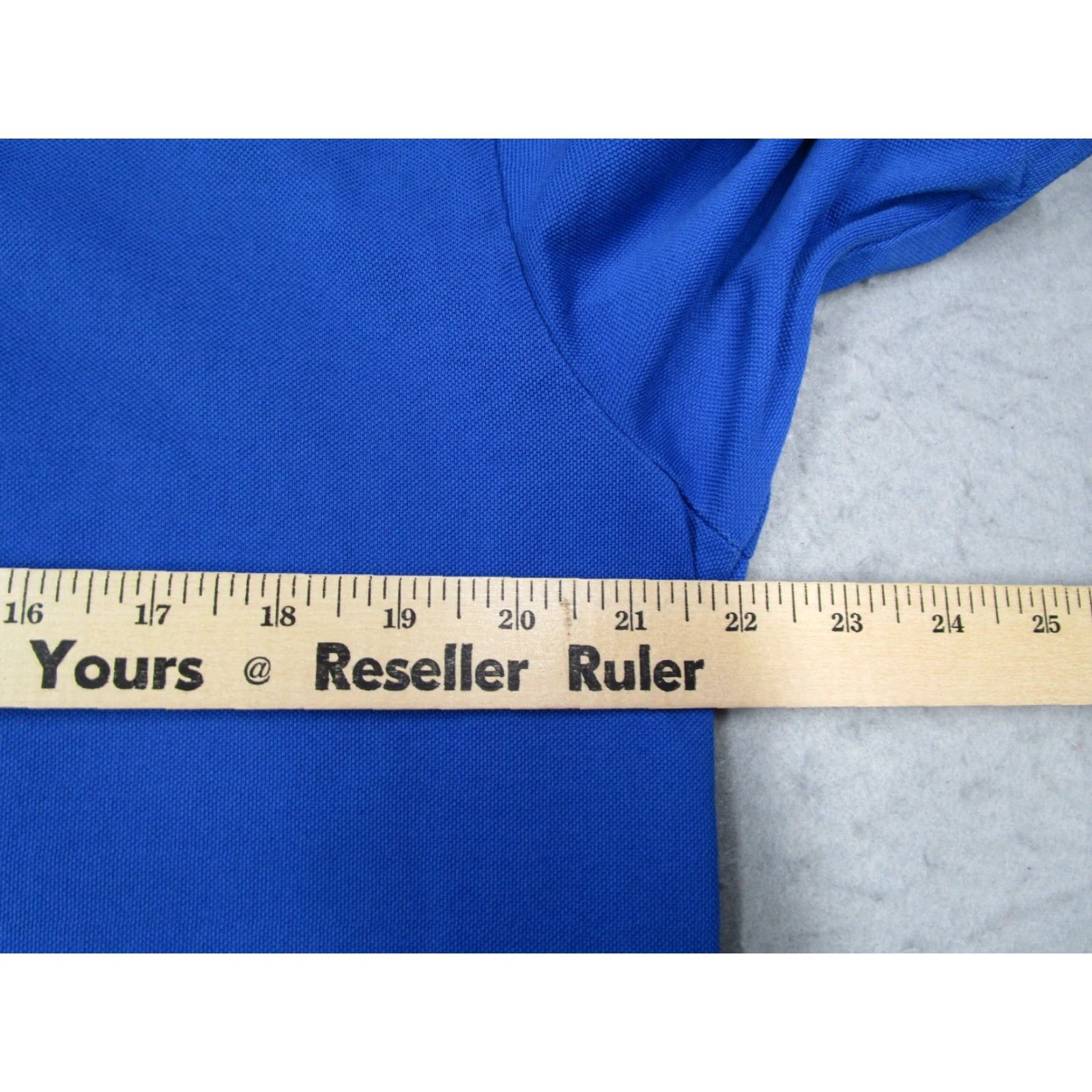 Vintage VINTAGE Polo Golf Ralph Lauren Shirt Mens Blue Short Sleeve Pique Polo 100% Cotton Embroidered Big Red Pony Medium Size US M / EU 48-50 / 2 - 6 Thumbnail