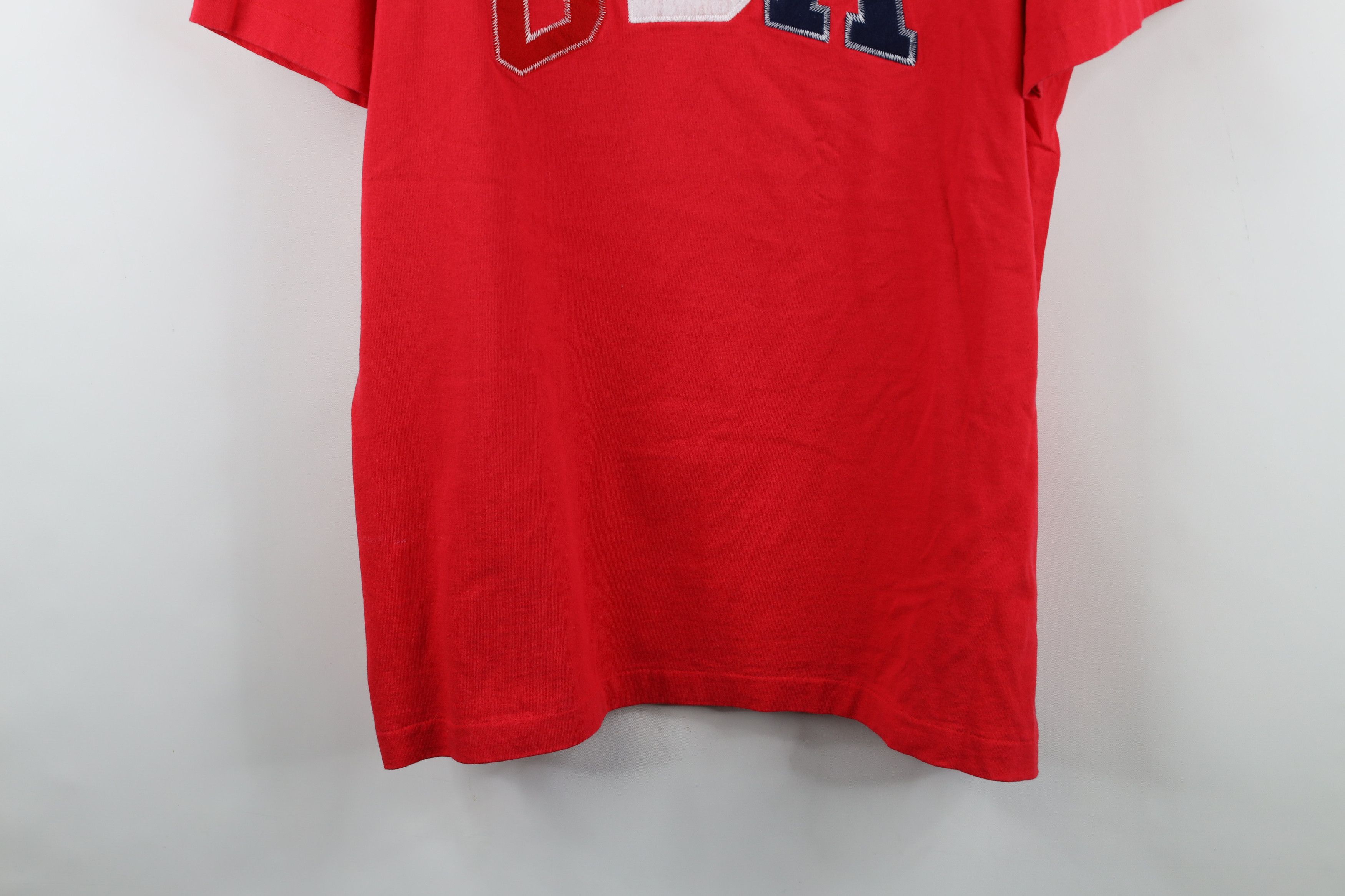 Vintage Vintage 90s Streetwear Team USA Olympics T-Shirt Red USA Size US XL / EU 56 / 4 - 3 Thumbnail