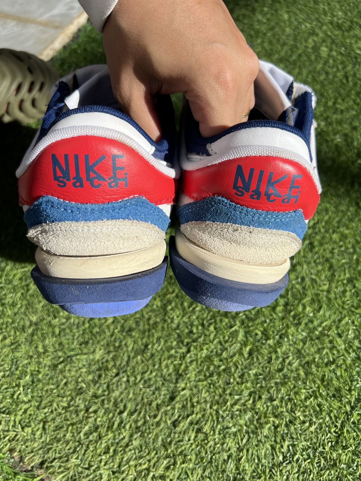 Nike × Sacai Nike x Sacai Zoom Cortez SP 'White Red' DQ0581-100 Size US 10.5 / EU 43-44 - 5 Thumbnail