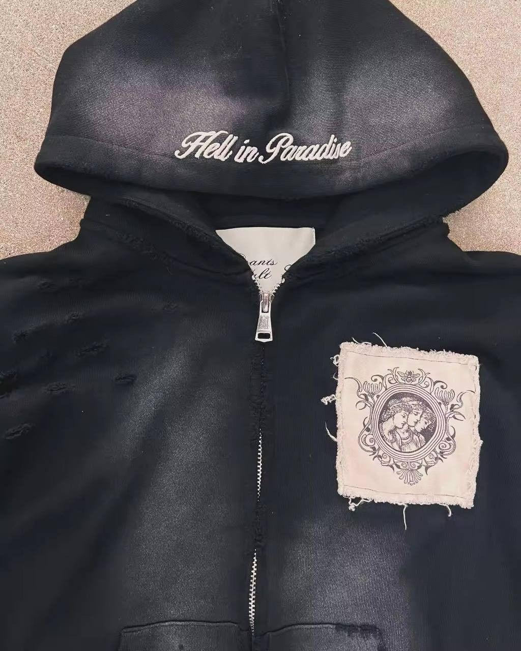 Japanese Brand × Vintage hell in paradise street hoodie Size US L / EU 52-54 / 3 - 2 Thumbnail