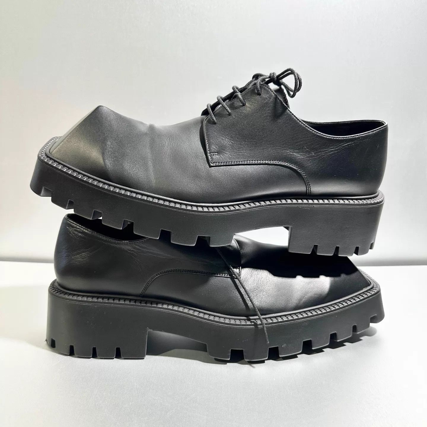 Balenciaga Balenciaga Rhino Derbies Black 44 Size US 11 / EU 44 - 3 Thumbnail