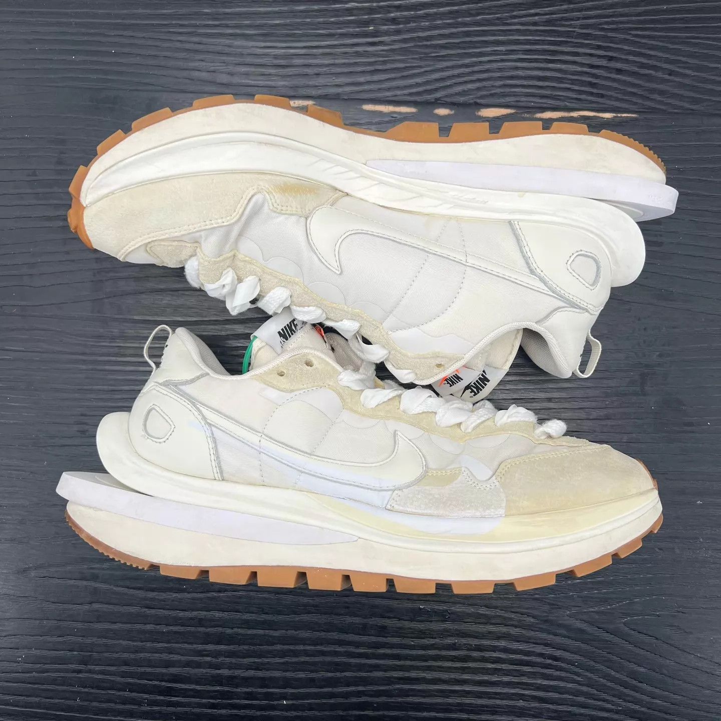 Sacai sacai vaporwaffle White Gum 44.5 with box Size US 10.5 / EU 43-44 - 3 Thumbnail