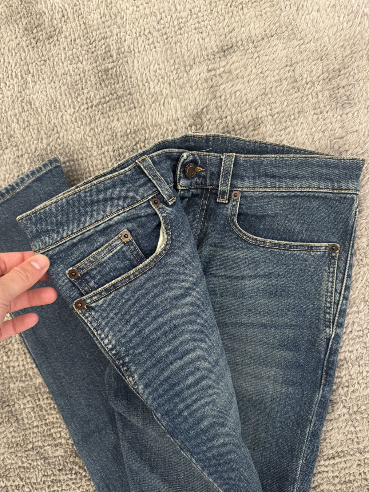 Saint Laurent Paris Saint Laurent Jeans Size US 29 - 2 Thumbnail