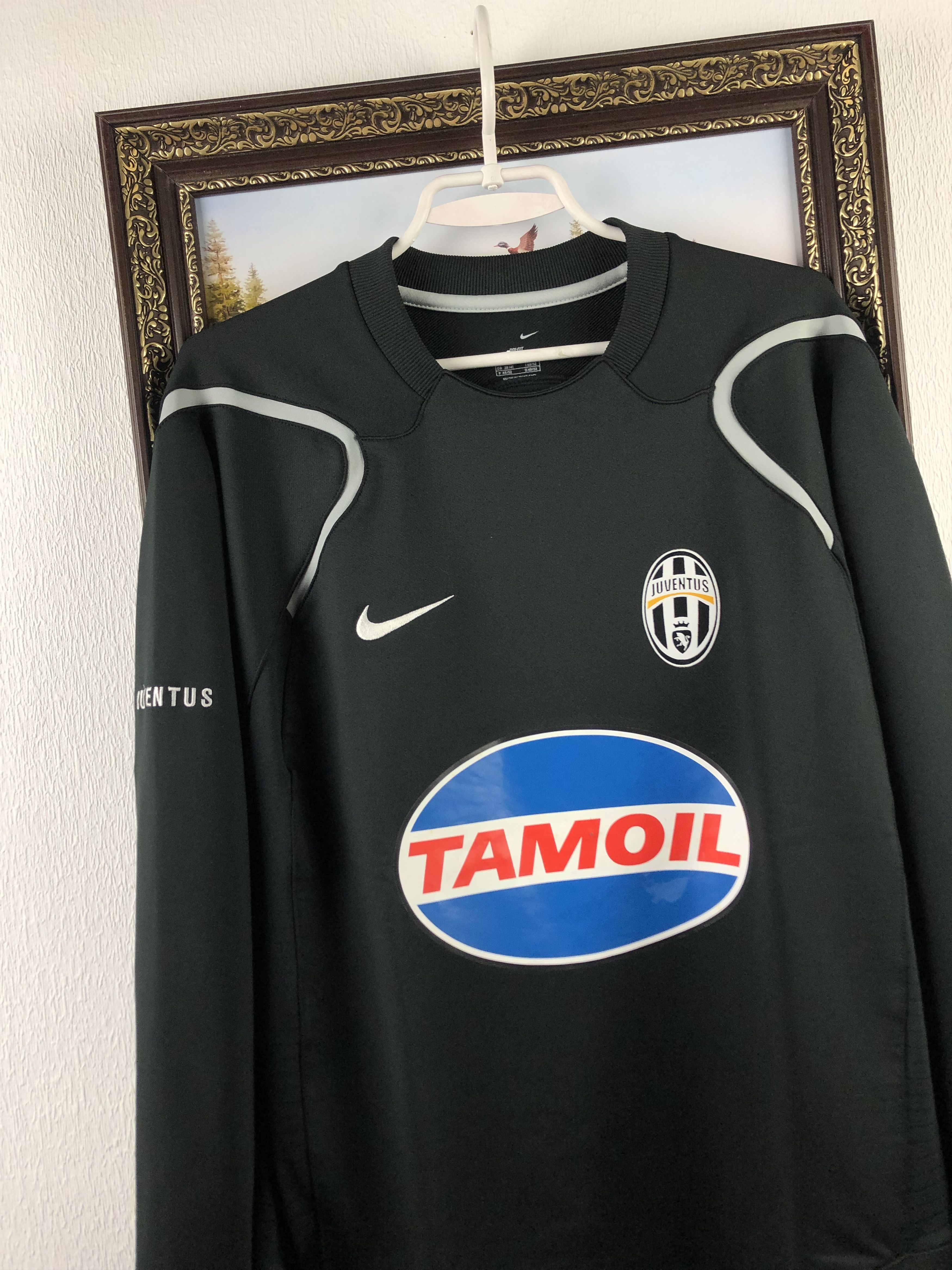 Nike × Vintage Vintage Nike Juventus Football Sweatshirt Soccer Jacket Rare Size US M / EU 48-50 / 2 - 3 Thumbnail