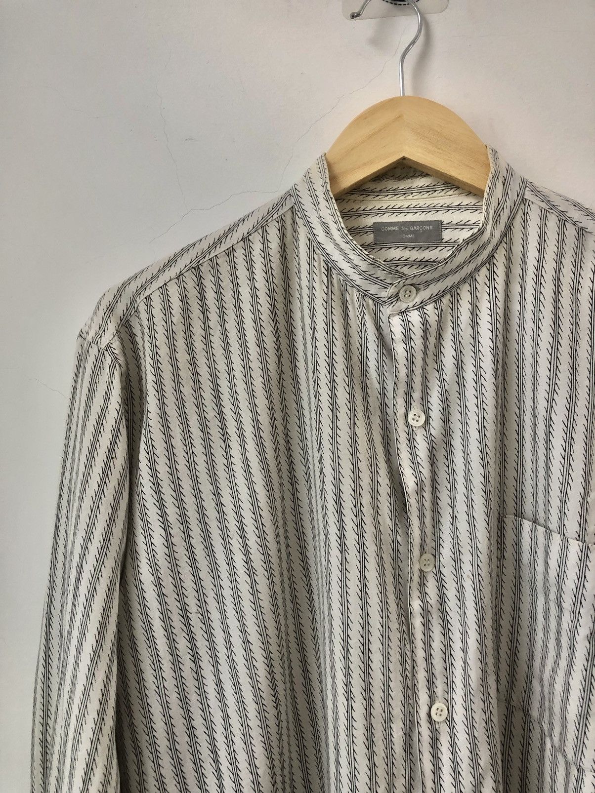 Comme des Garcons Silky stripes shirt Size US L / EU 52-54 / 3 - 2 Thumbnail