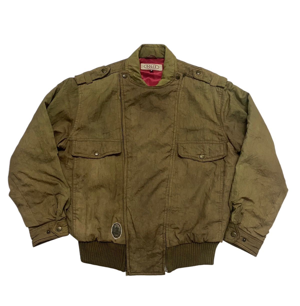 Designer × Vintage Vintage Dolce Bomber Jacket Size US M / EU 48-50 / 2 - 4 Thumbnail