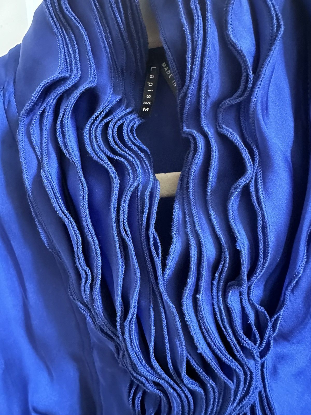 Other Electric blue sleeveless silk top Size S / US 4 / IT 40 - 2 Thumbnail