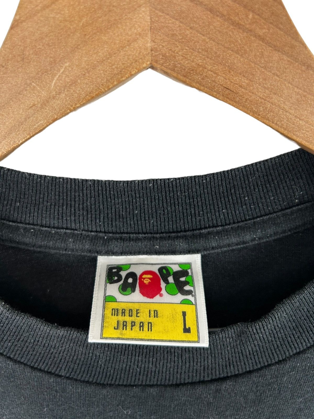 Bape Bape Checker Logo Print T-Shirt Size US L / EU 52-54 / 3 - 6 Thumbnail
