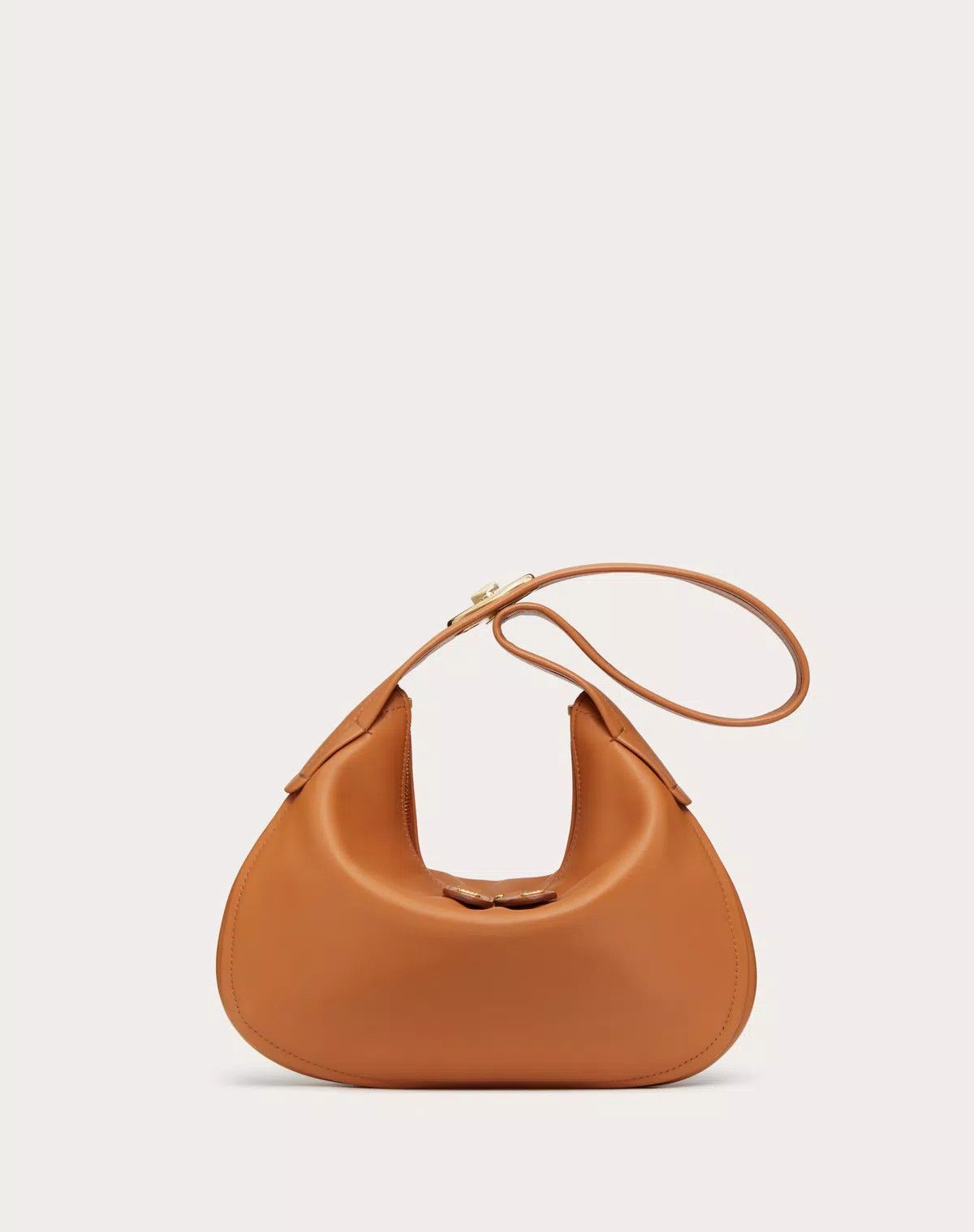 Valentino oc11z0725 Size:OS/ Small Go-Hobo Bag in Almond Beige Size ONE SIZE - 1 Thumbnail
