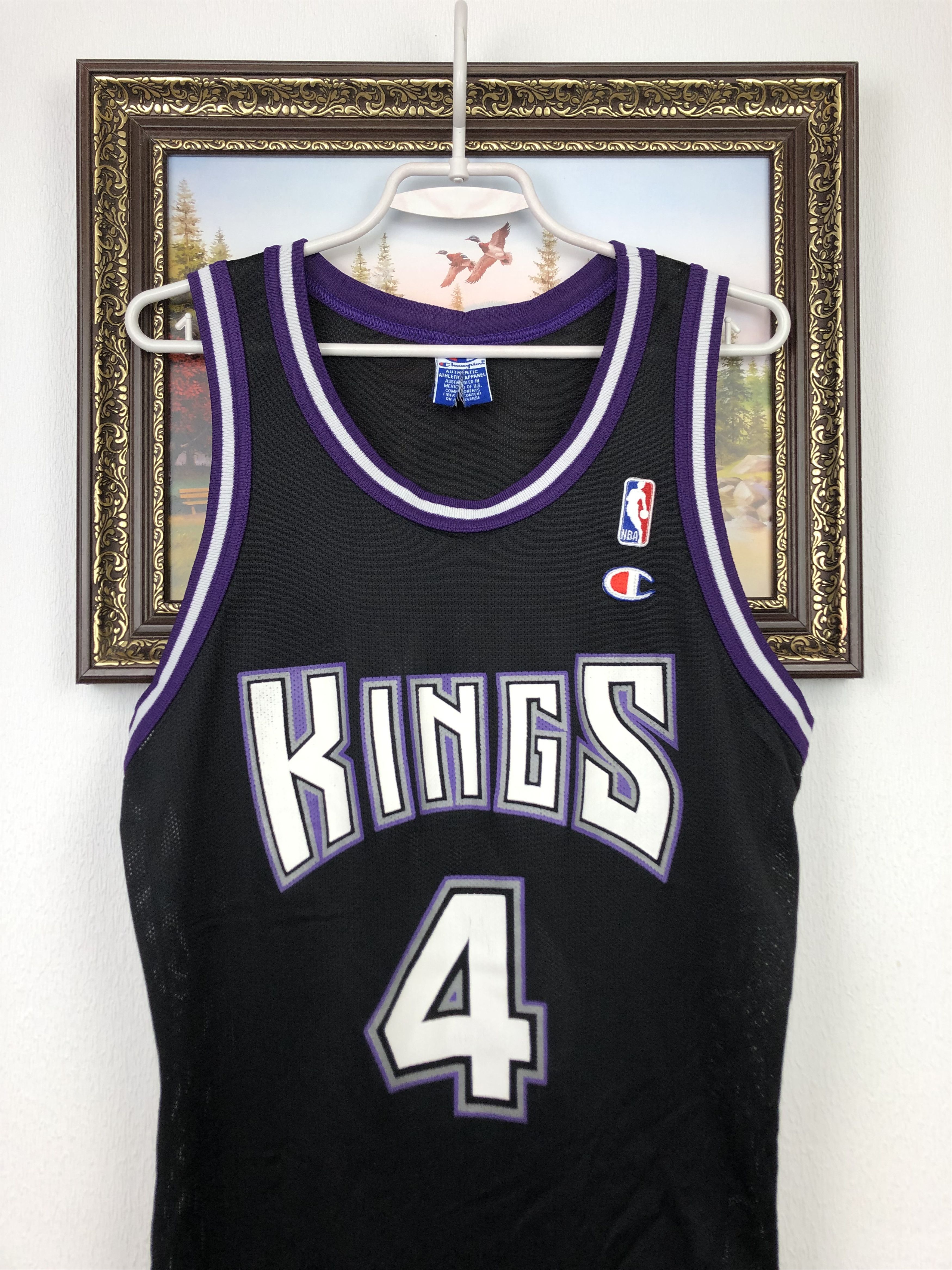 Champion Vintage 90's Corliss Williamson #4 Sacramento Kings Champion Size US M / EU 48-50 / 2 - 2 Thumbnail