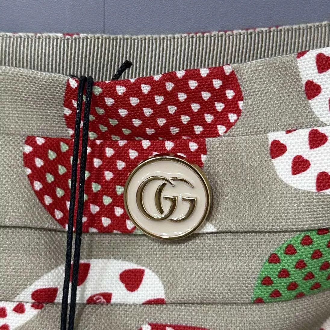 Gucci GUCCI Women's Apple Motif Mini Dress 38 Size 26" / US 2 / IT 38 - 7 Thumbnail