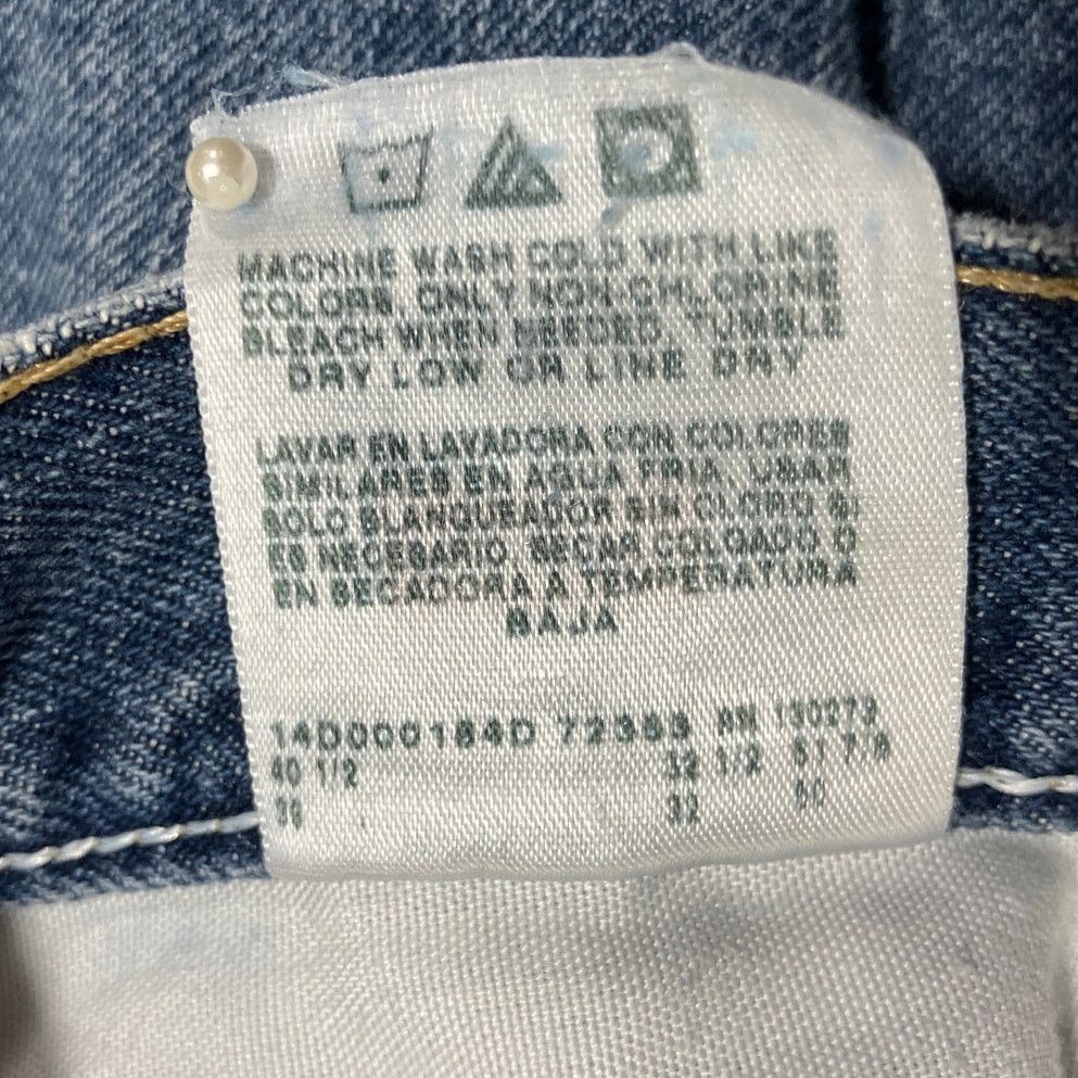 Wrangler Wrangler Authentics Vintage Blue Straight Leg Jeans Men 38” Size US 38 / EU 54 - 6 Thumbnail