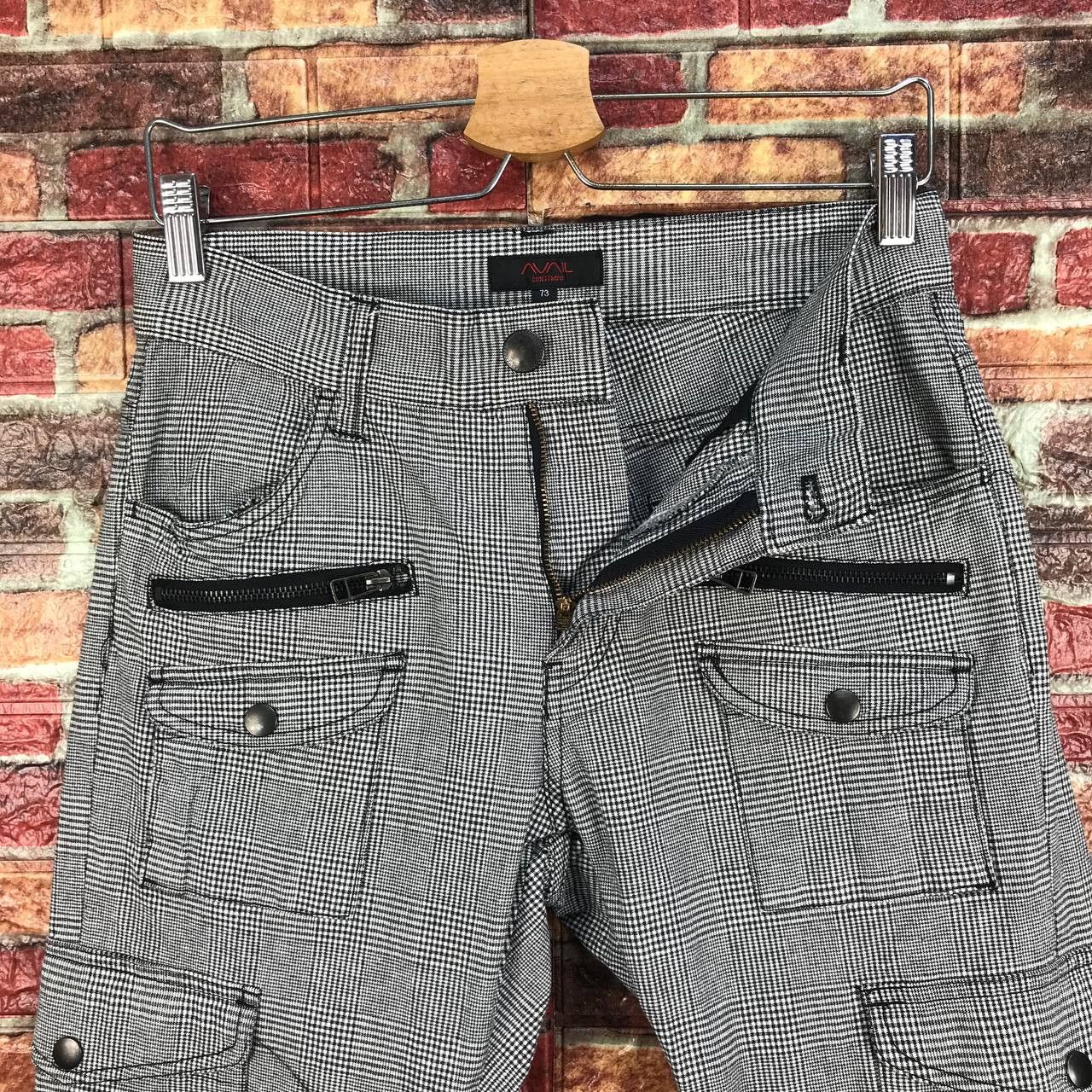 Japanese Brand Japanese Avail Bondage Cyberpunk Multi-Pocket Cargo Buckle Size US 28 / EU 44 - 11 Thumbnail