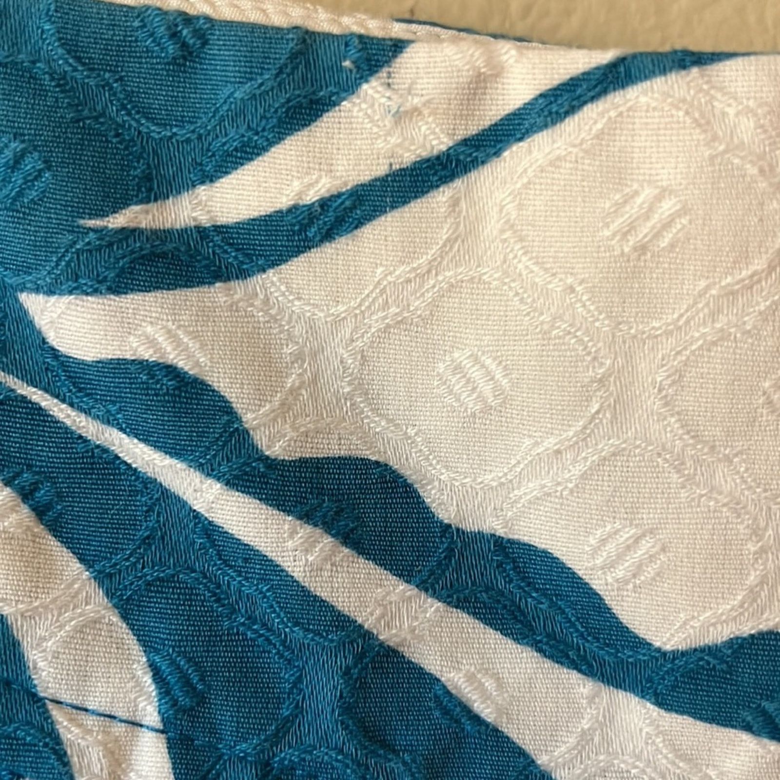 Trina Turk Trina Turk Blue Swirl Print A-Line Skirt Size 12 Size 34" / US 12 / IT 48 - 4 Thumbnail