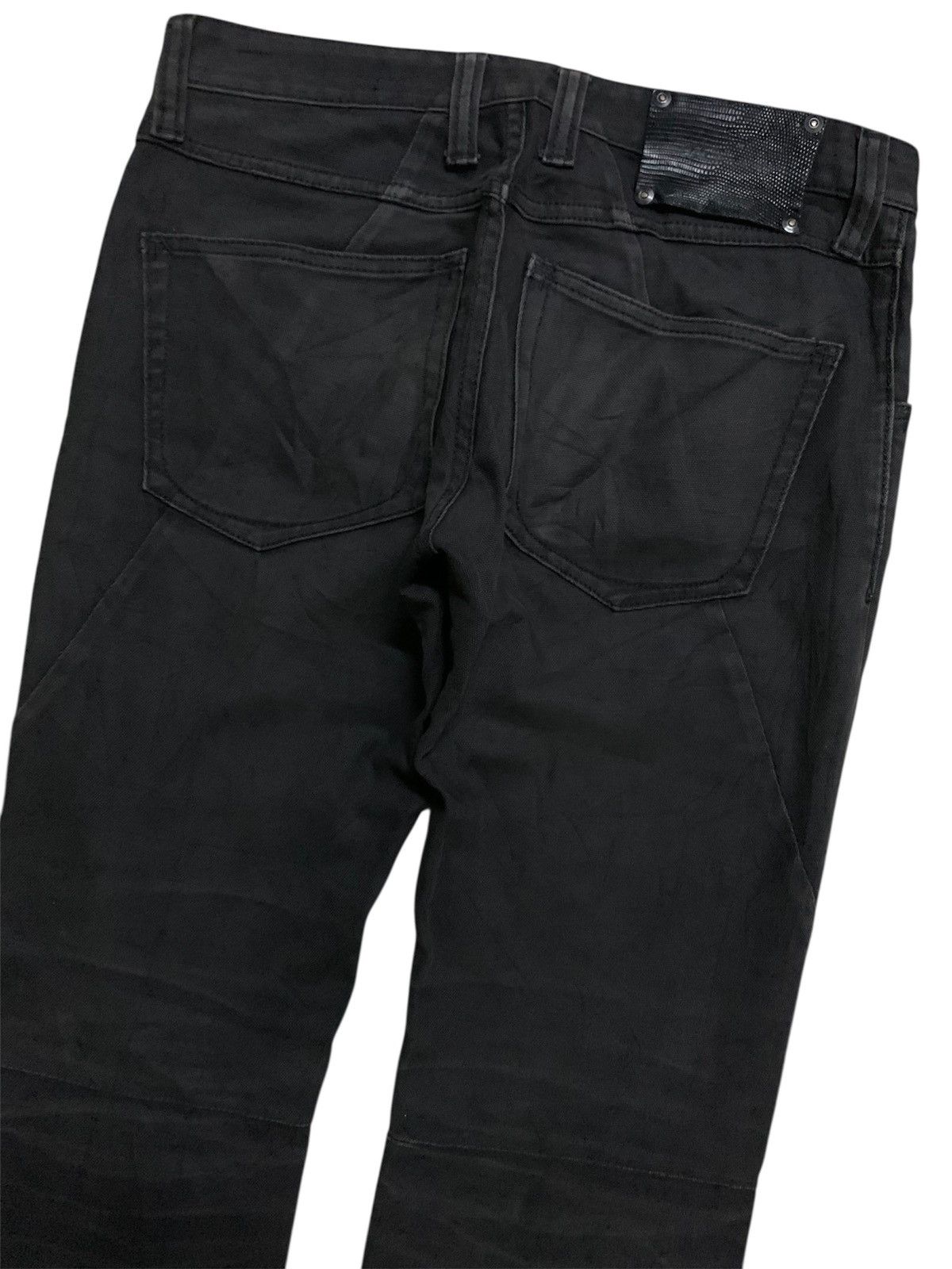 Isamu Katayama Backlash 💥Final💥Isamu Takayama Sun Faded Black Pant Size US 30 / EU 46 - 4 Thumbnail