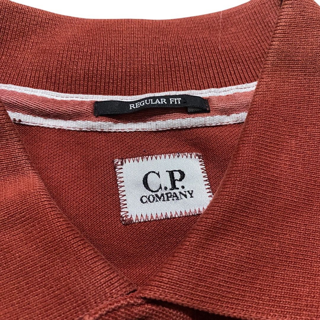 C.P. Company CP company regular fit patch logo red LS polo shirt Size US L / EU 52-54 / 3 - 5 Thumbnail