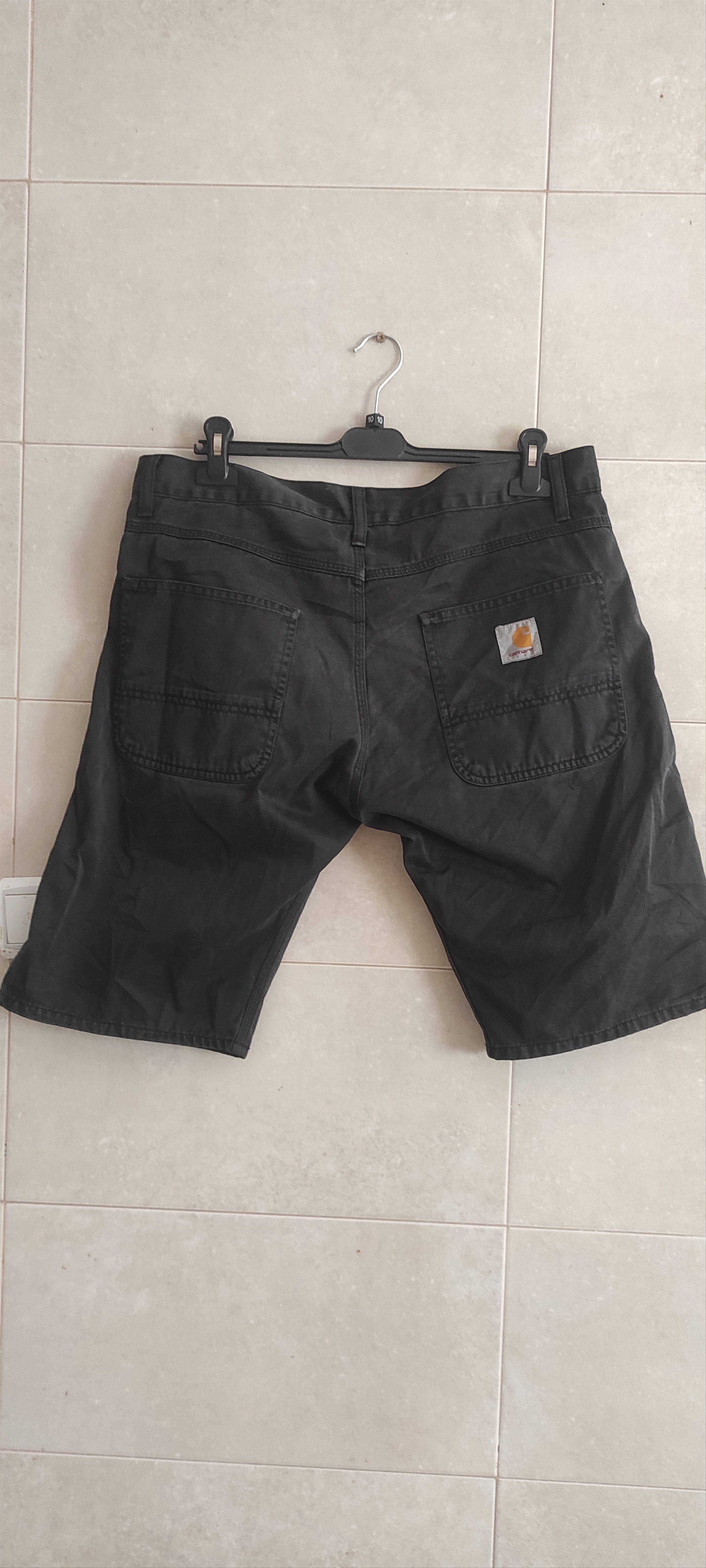 Carhartt Carhartt Work In Progress Men Skill Short Black Rinse Cotton Size US 34 / EU 50 - 10 Thumbnail