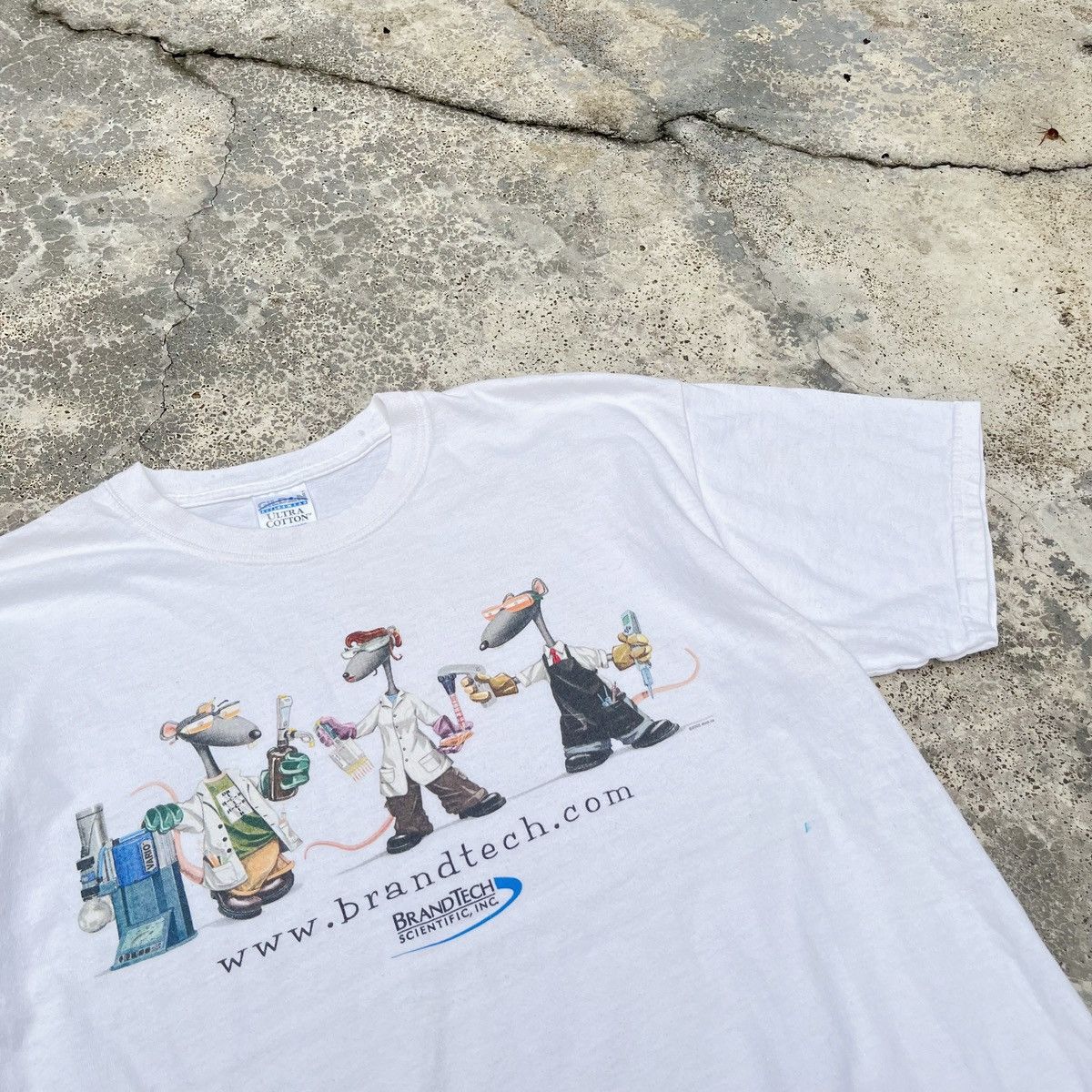 Vintage Vintage Y2K Duck Co Brandtech Scientific Nice Print Out Size US L / EU 52-54 / 3 - 2 Thumbnail