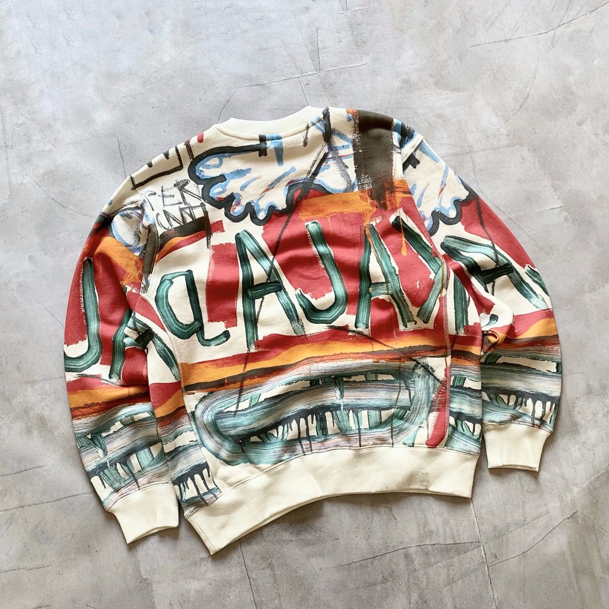 H&M × Jean-Michel Basquiat × Who Decides War Who Decided War x H&M x Jean Michel Basquiat Sweatshirt Y2K Size US S / EU 44-46 / 1 - 3 Thumbnail