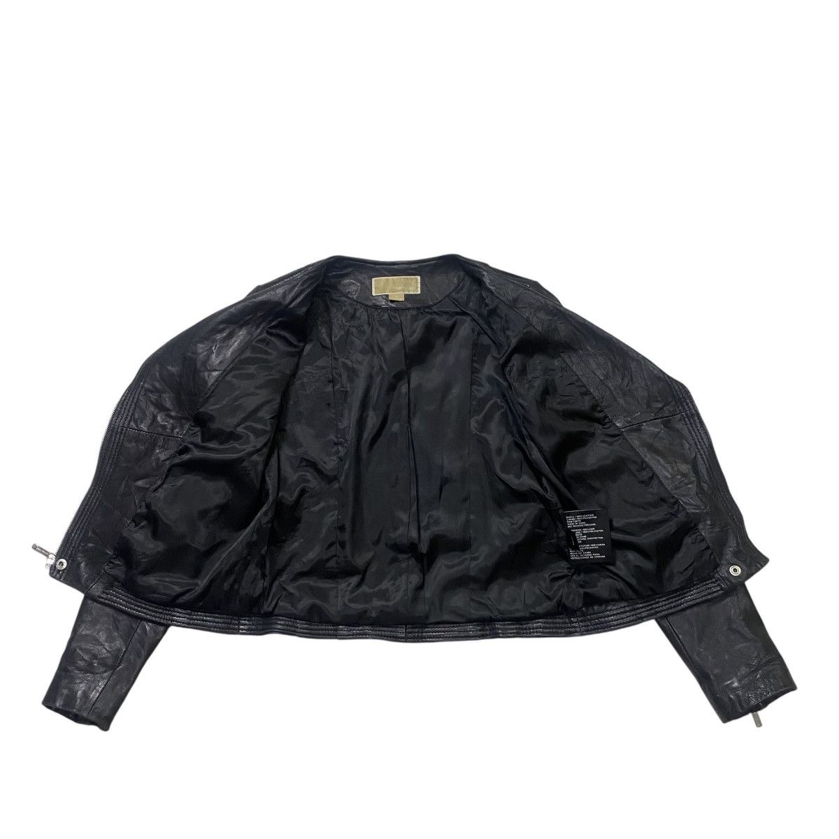 Michael Kors Michael Kors Leather Jacket Size XS / US 0-2 / IT 36-38 - 6 Thumbnail