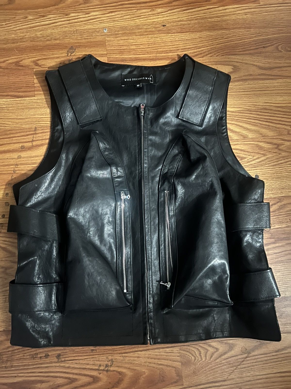 Who Decides War Who decides war leather vest Size US M / EU 48-50 / 2 - 1 Thumbnail