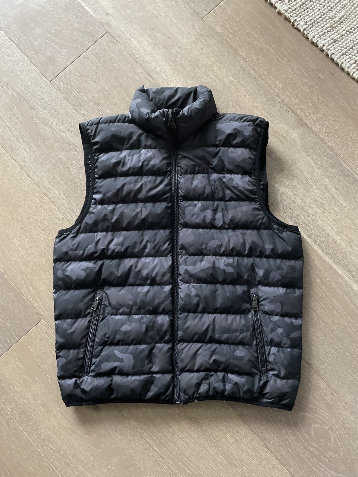 Puffer Vest Sleeveless Camo Vest Ecko Unlimited Mens XL Puffer