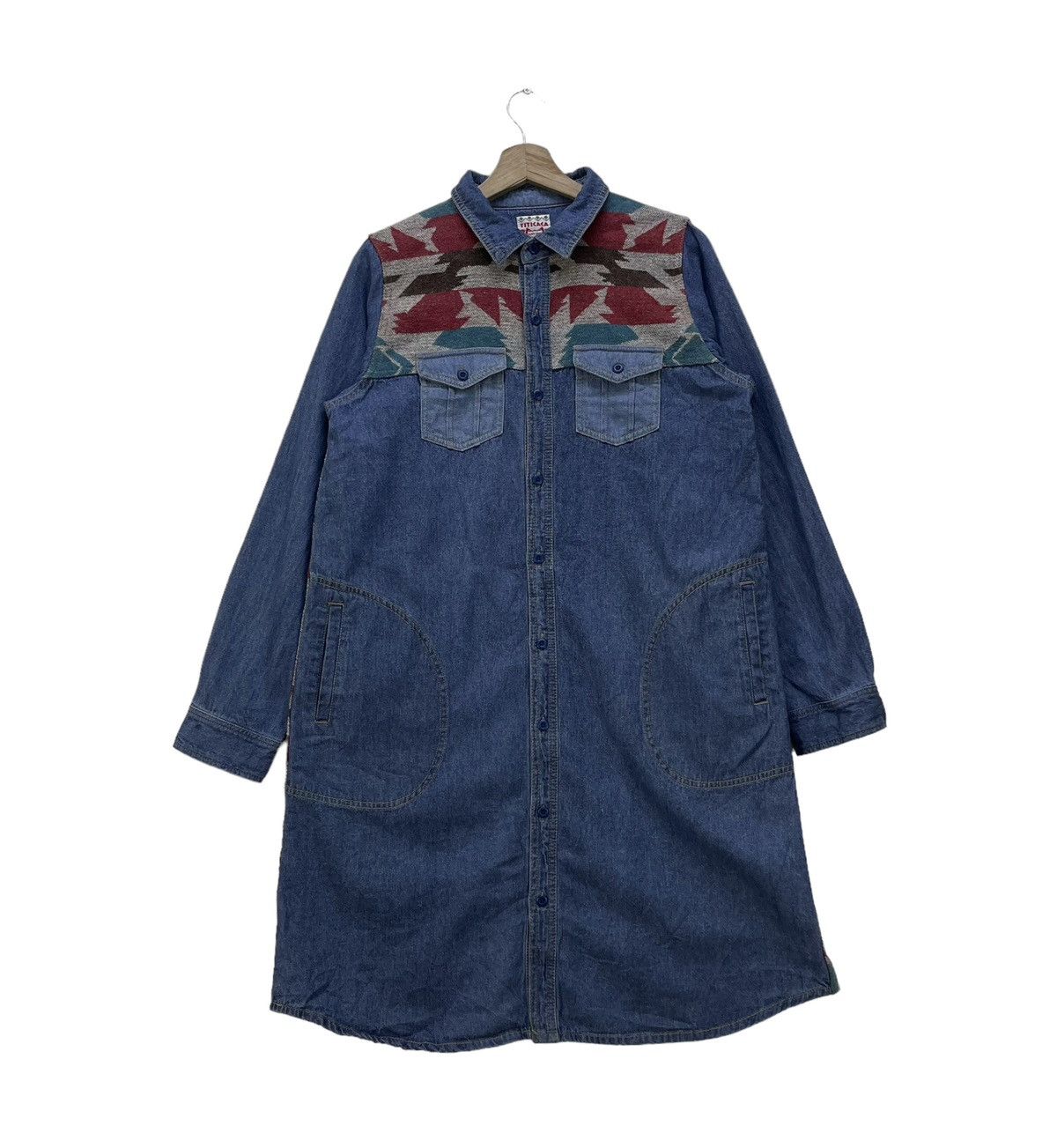 Ne-Net 💥Japanase Brand Titicaca Aztec Jacket Size M / US 6-8 / IT 42-44 - 1 Thumbnail