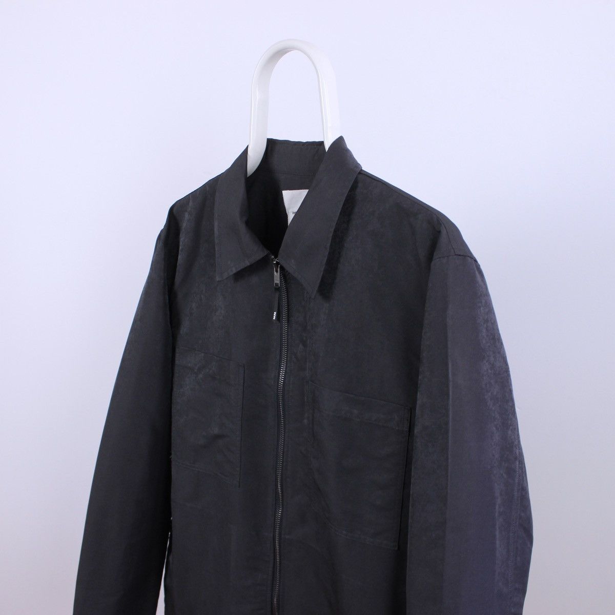 Wood Wood Wood Wood Egon Zip Shirt Jacket Dark Grey Size US L / EU 52-54 / 3 - 1 Thumbnail