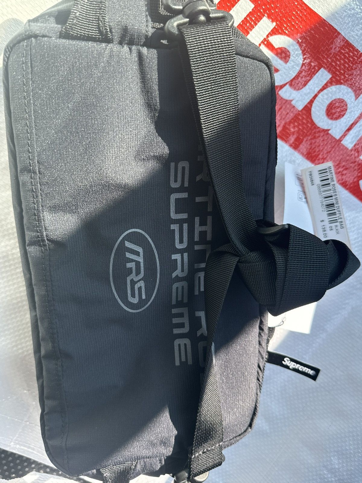 Martine Rose × Supreme IN HAND Mini Duffle Bag | Grailed