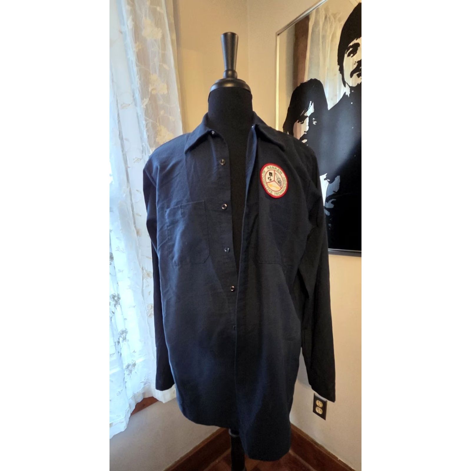 Red Kap Red Kap Navy Blue Long Sleeve Work Uniform Shirt Large XLN length Unisex Shirt L Blue Long Sleeve Work Uniform Shirt X-Large N/A Size US L / EU 52-54 / 3 - 2 Thumbnail