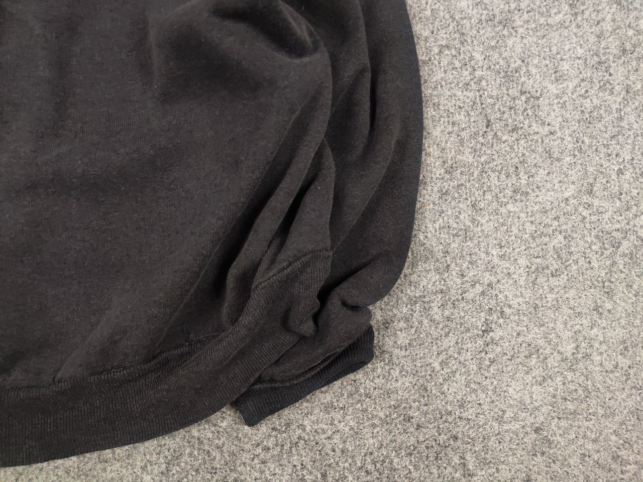 Vintage Vintage 80's Parrill Sweatshirt Light Faded Black Blank Size US S / EU 44-46 / 1 - 6 Thumbnail