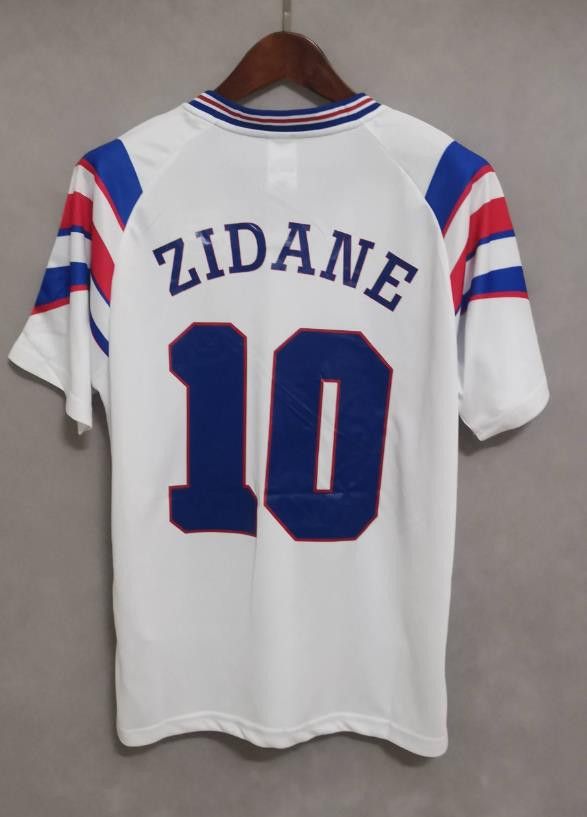 Nike 1996 France #10 Zidane Jersey XXL Away Size US XXL / EU 58 / 5 - 2 Thumbnail