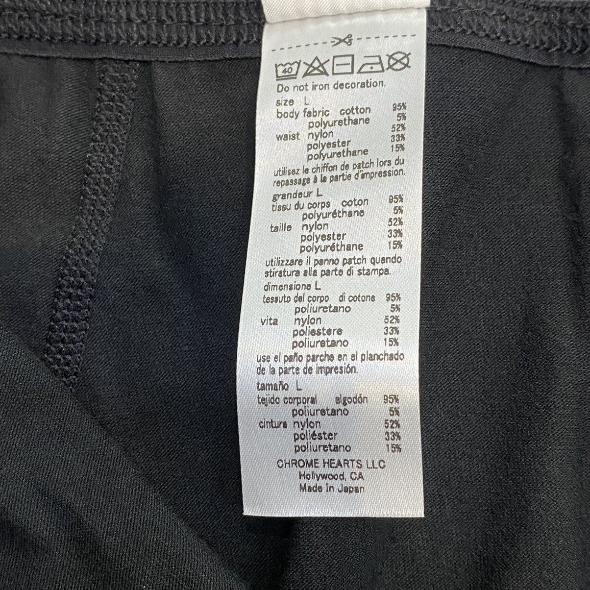 Chrome Hearts CHROME HEARTS Boxer Brief Short Black Size ONE SIZE - 14 Thumbnail
