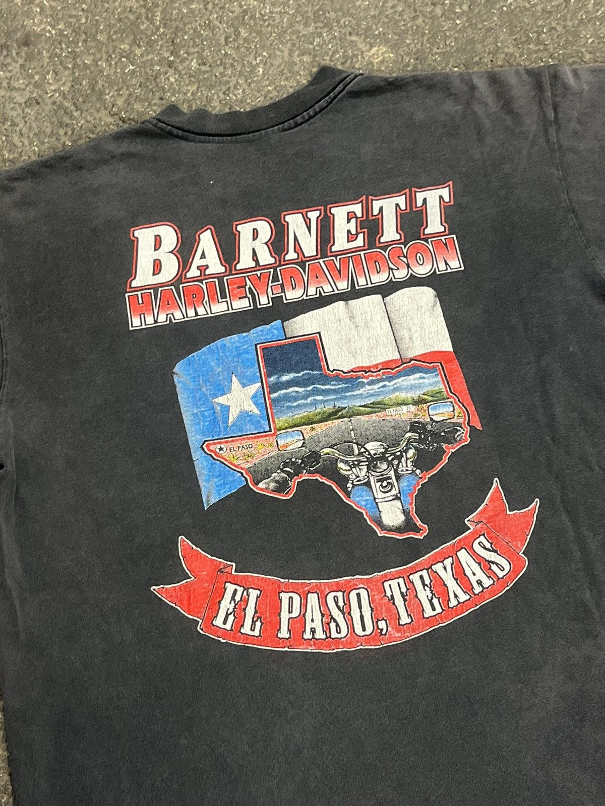 Harley Davidson × Vintage Harley Davidson 90s vintage tee faded streetwear hype skater Size US XL / EU 56 / 4 - 5 Thumbnail