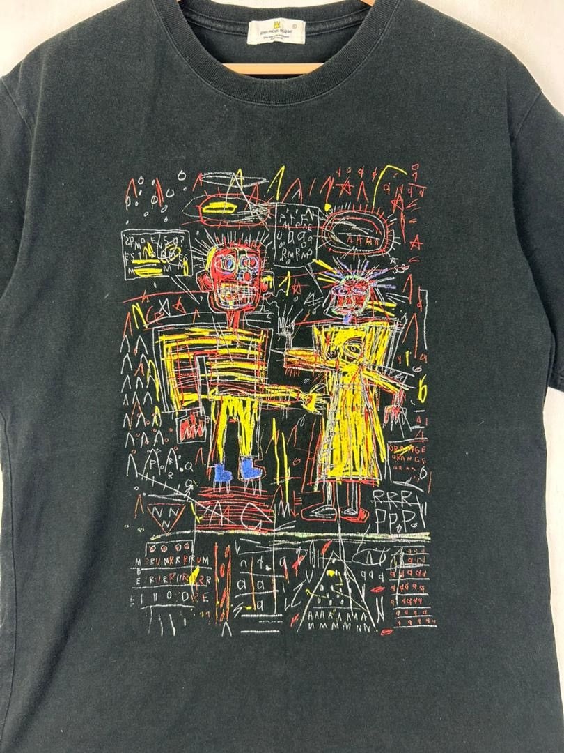 Jean-Michel Basquiat Vintage Y2K Jean Michel Basquiat Art Tee / Photo Art Tees Size US L / EU 52-54 / 3 - 4 Thumbnail