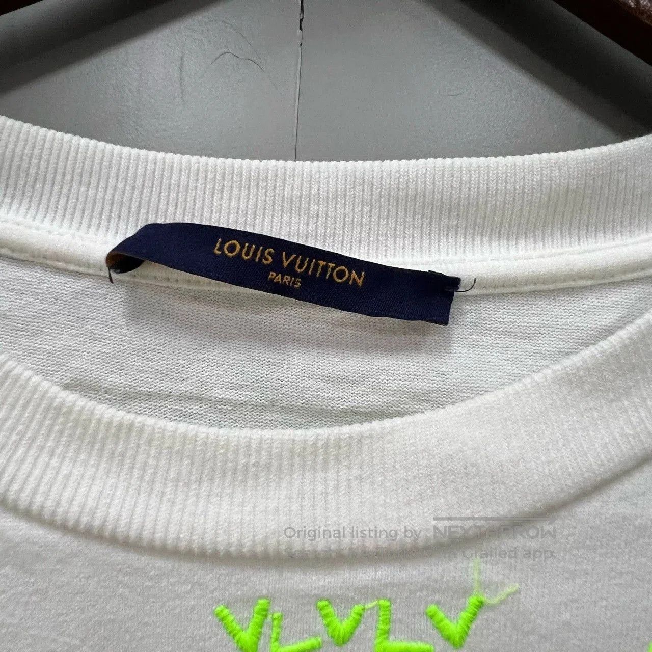 Louis Vuitton Louis Vuitton Embroidered Short Sleeve T. Size US XL / EU 56 / 4 - 3 Thumbnail