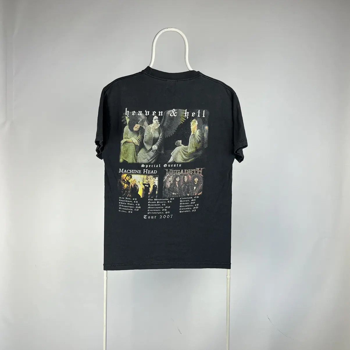 Black Sabbath Black sabath Heaven and Hell 2007 Vintage Band T Shirt Size US M / EU 48-50 / 2 - 2 Thumbnail