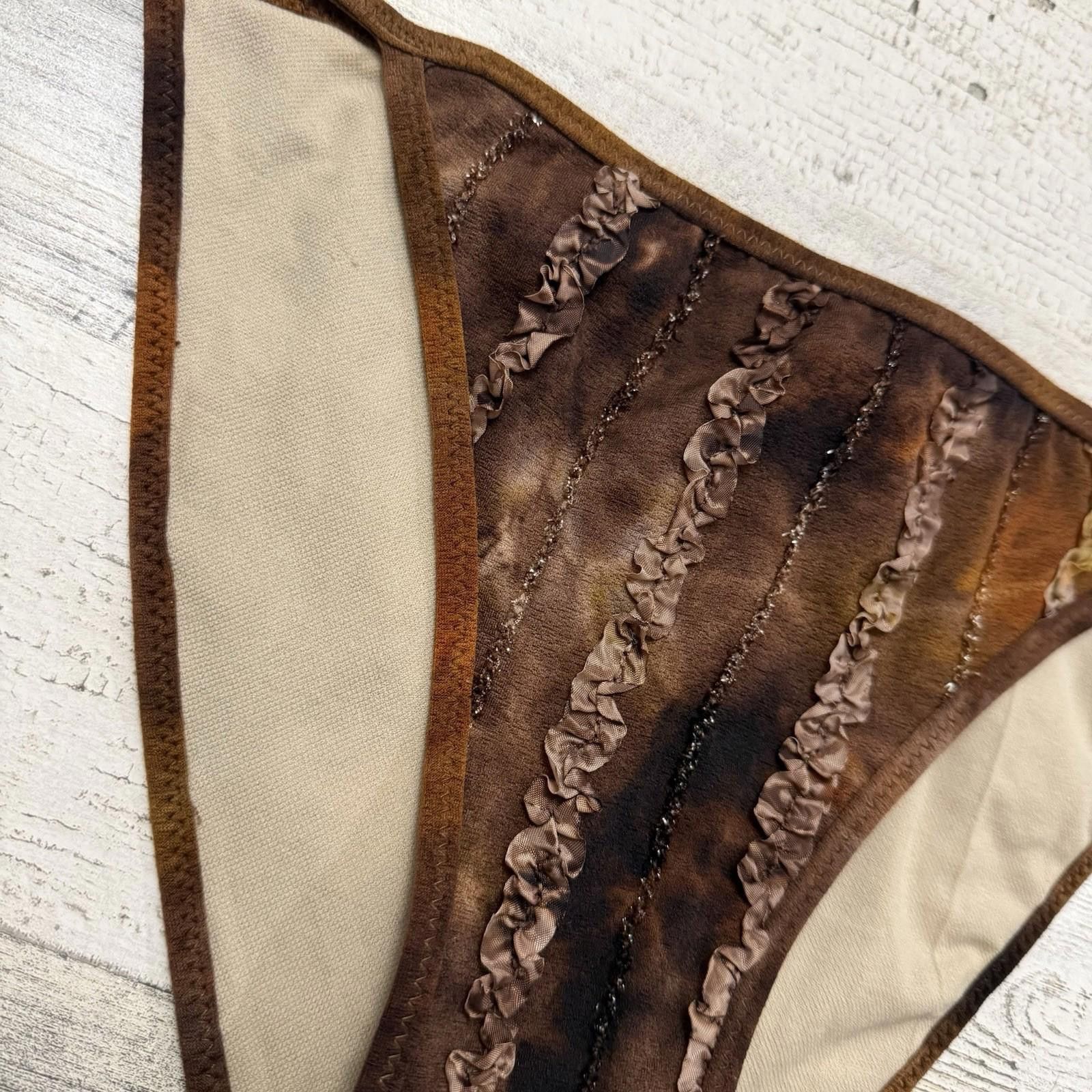 The Unbranded Brand Y2k boho indie tie dye swim bottoms medium Size ONE SIZE - 3 Thumbnail