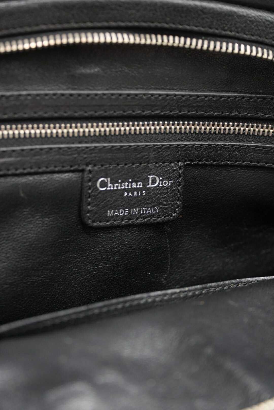 Dior Christian Dior Black "My Dior" Frame Pocket Satchel Bag Size ONE SIZE - 10 Thumbnail